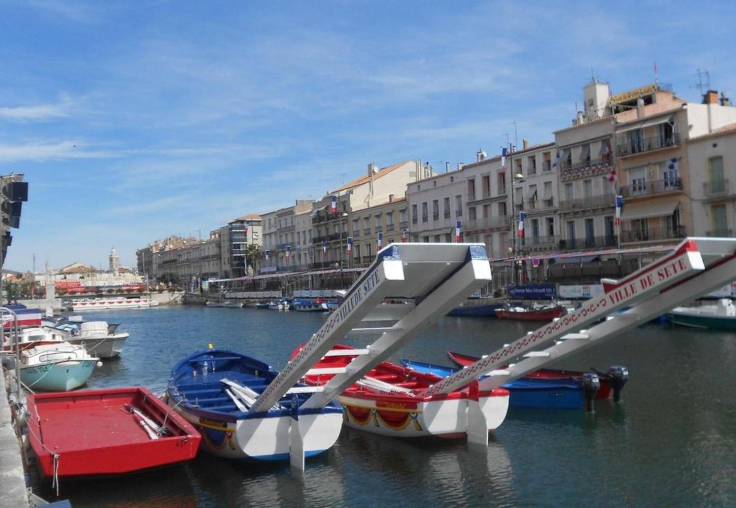 Classe 3 Etoiles Charmant Appartement Cosy Sur Sete Proche De Toutes Commodites, Parking Prive Sète Exterior foto